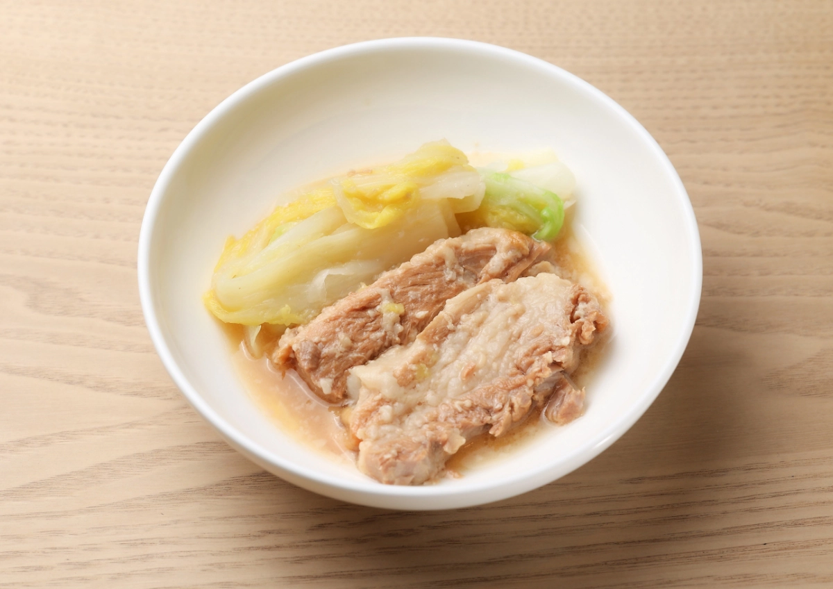 Noto pork belly stewed made with Sake lees from NOGUCHI NAOHIKO SAKE INSTITUTE